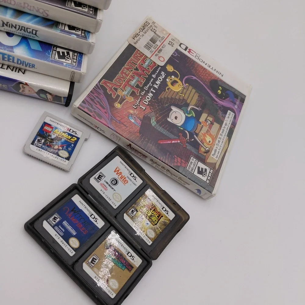 DS 11 Game Lot Walt Disney Meet the Robinsons Nintendo Some Manuals & Cases Good